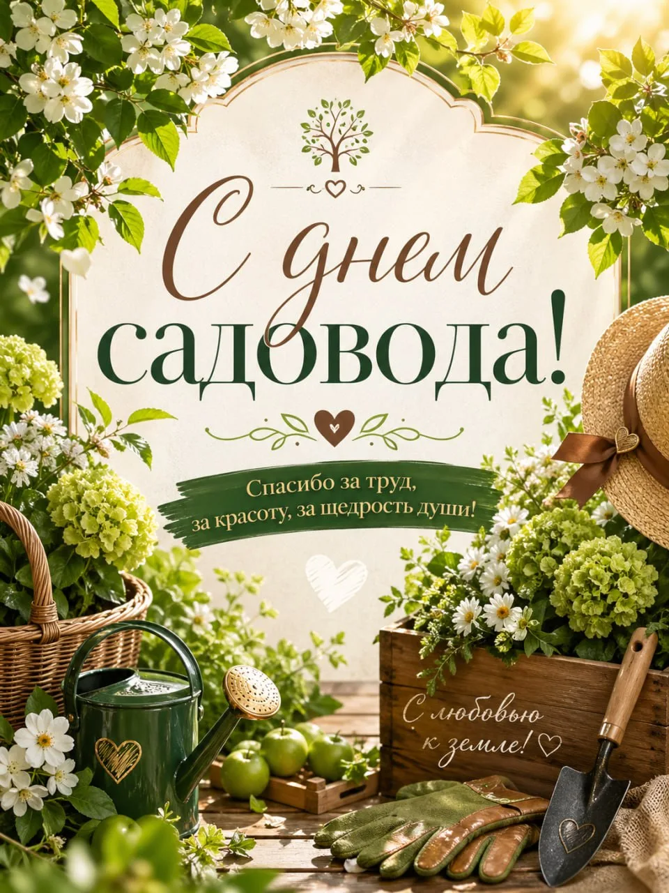 С Днем садовода, наши любимые труженики! 🌸  2 мая — наш с вами профессиональный праздник. Кто, как н