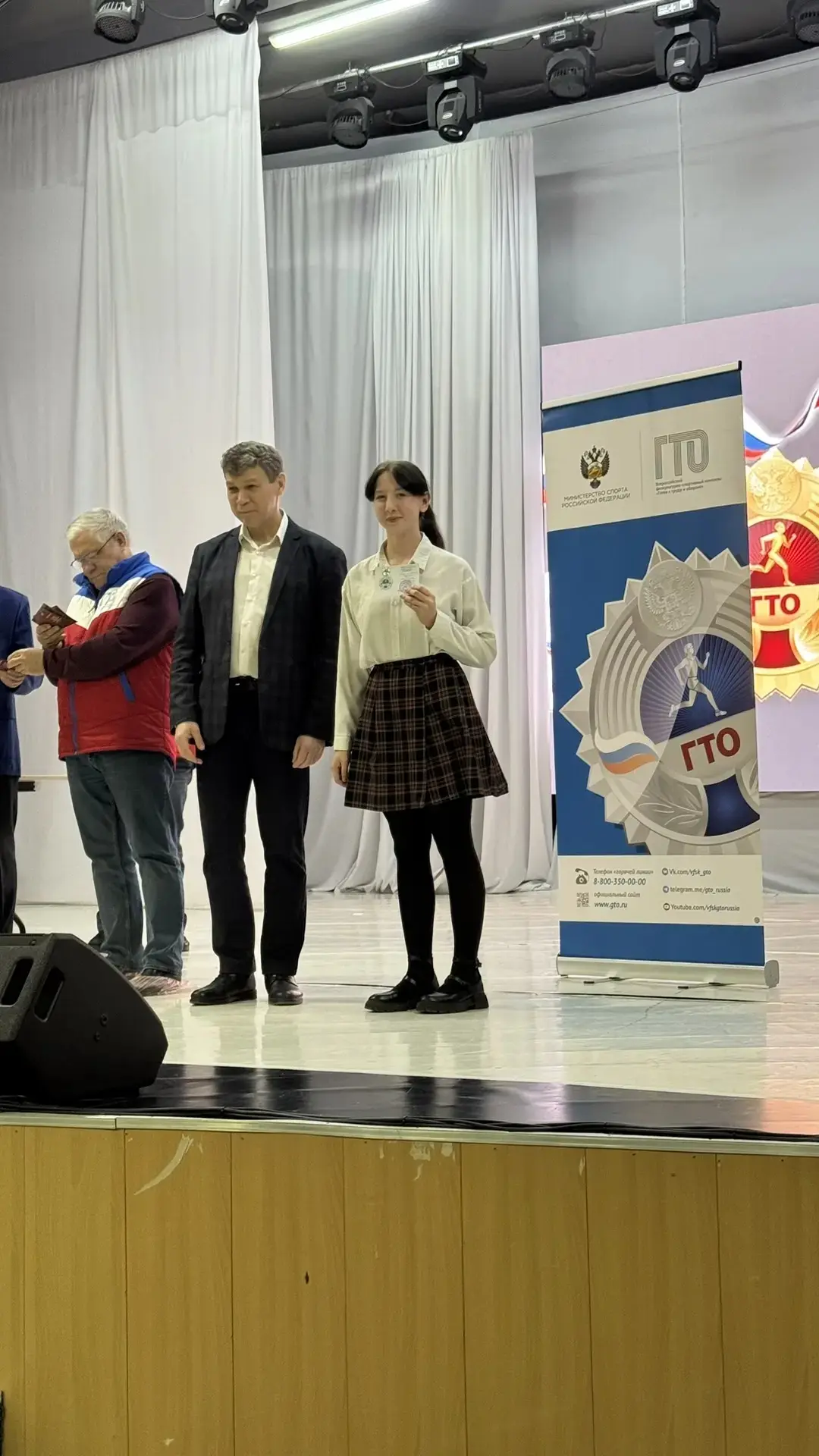 👏В ФОКИНО ТОРЖЕСТВЕННО ВРУЧИЛИ ЗНАКИ ОТЛИЧИЯ ГТО!  ⭐️ В ЦКИ "СПУТНИК" прошла церемония награждения у