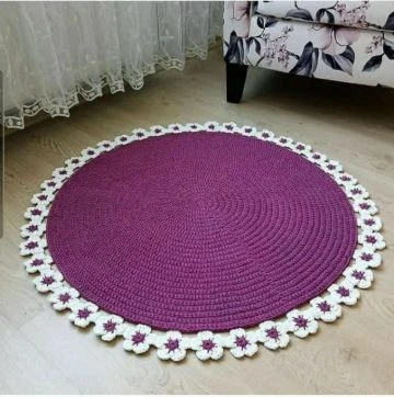 Коврик крючком🩷