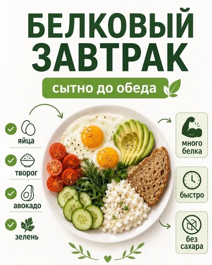 **ХВАТИТ ЕСТЬ УГЛЕВОДЫ НА ЗАВТРАК! ОНИ УБИВАЮТ ВАШЕ ЖИРОСЖИГАНИЕ**