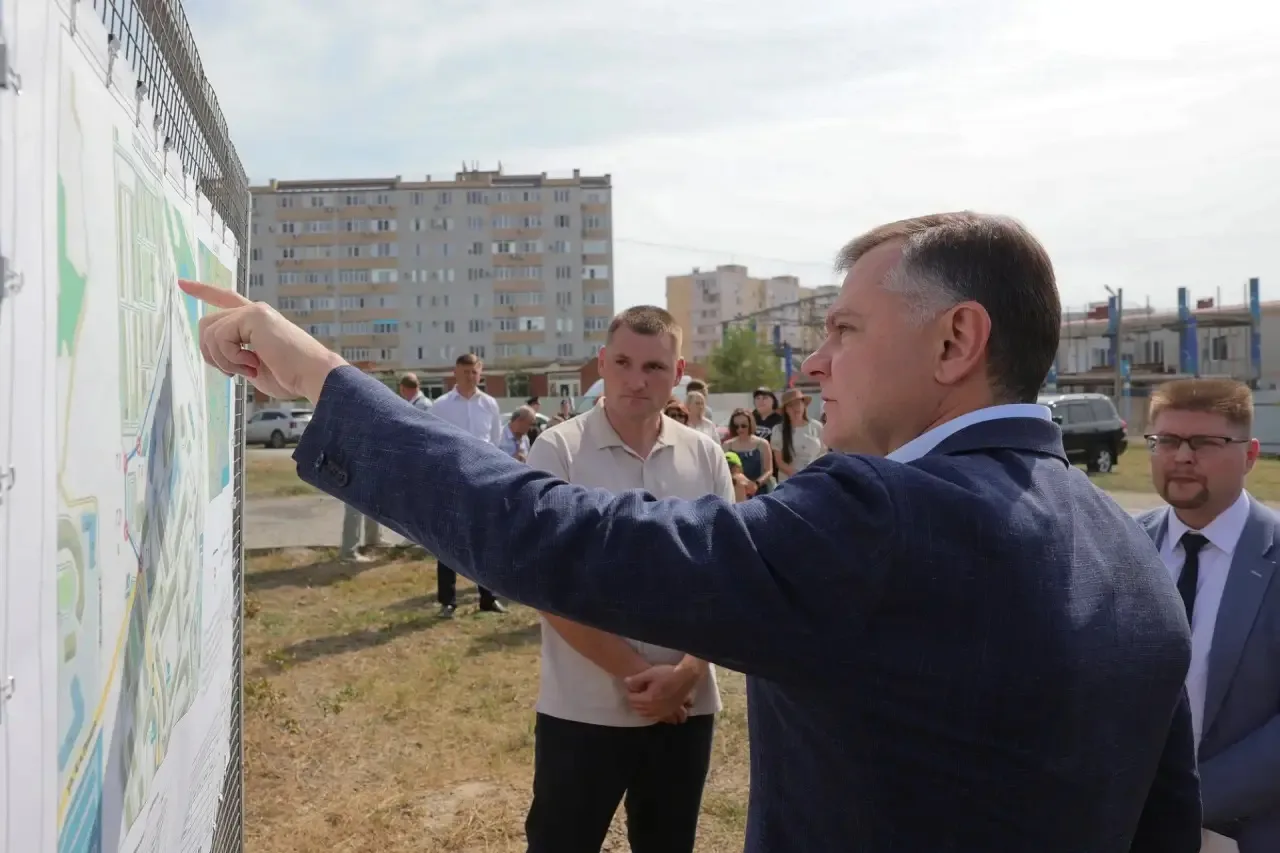 Сегодня работал в Таганроге. Начали с важных инфраструктурных объектов.