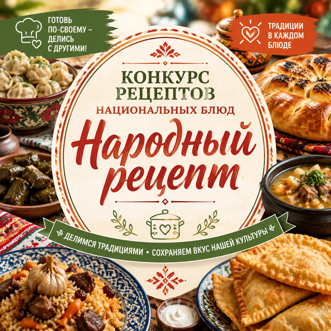 Конкурс рецептов национальных блюд «Народный рецепт»