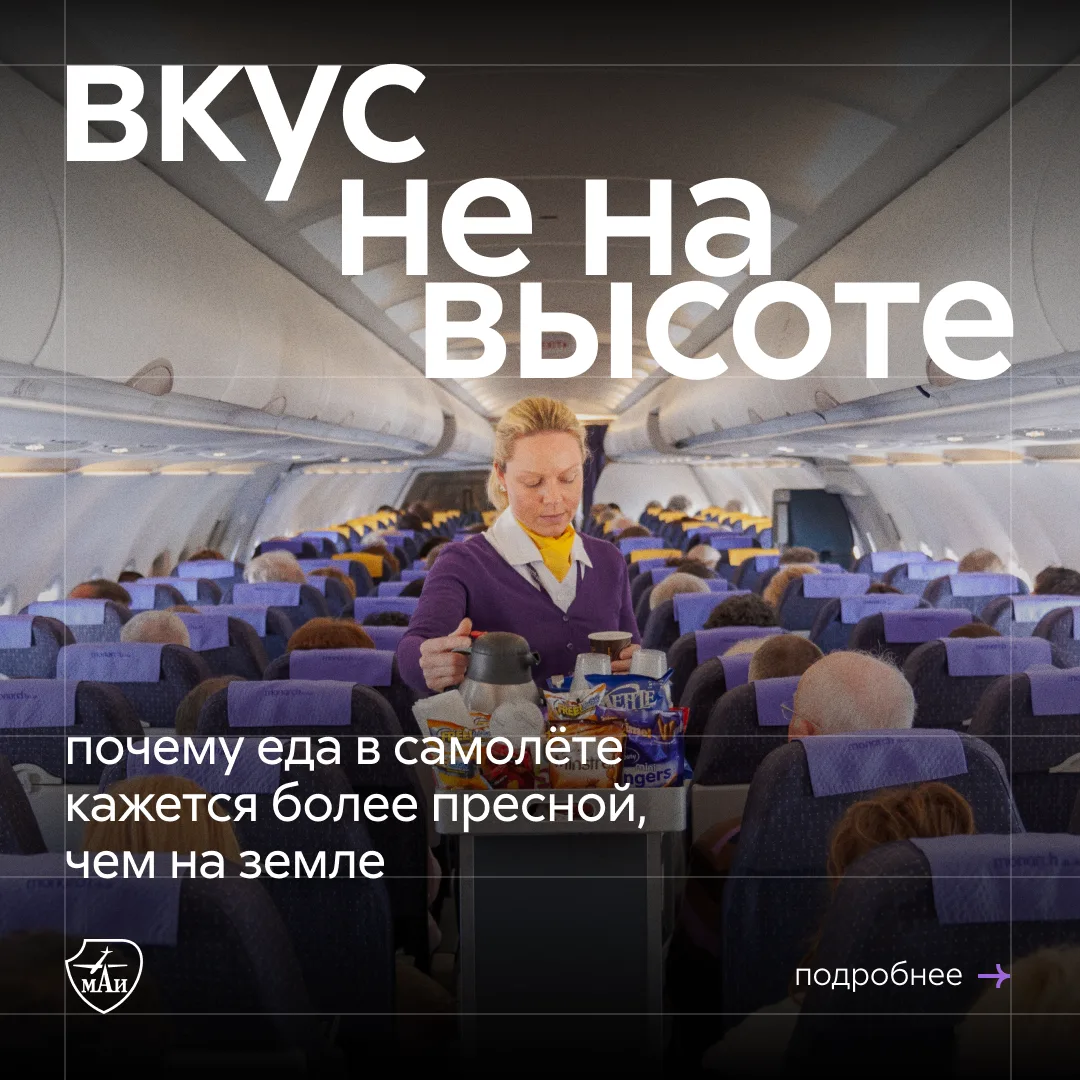 Почти 70% пассажиров авиалайнеров отмечают, что еде на борту не хватает соли, специй и аромата. Но в