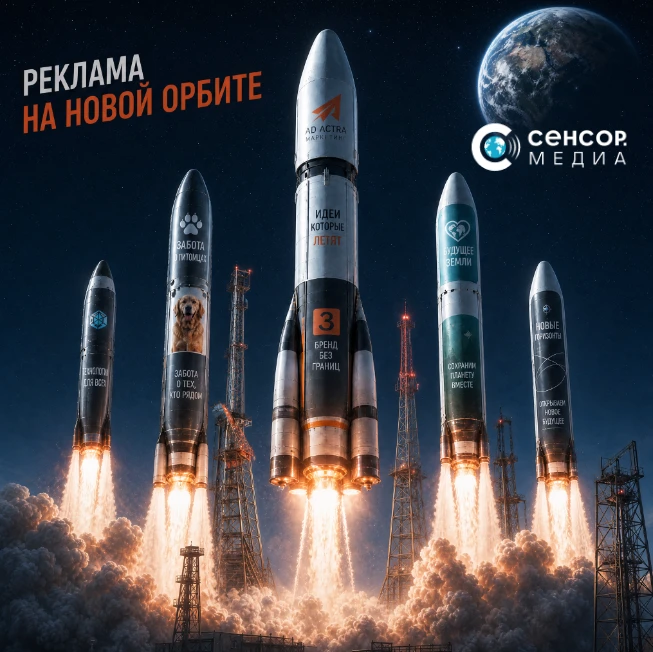 🌌 Космос стал рекламной площадкой
