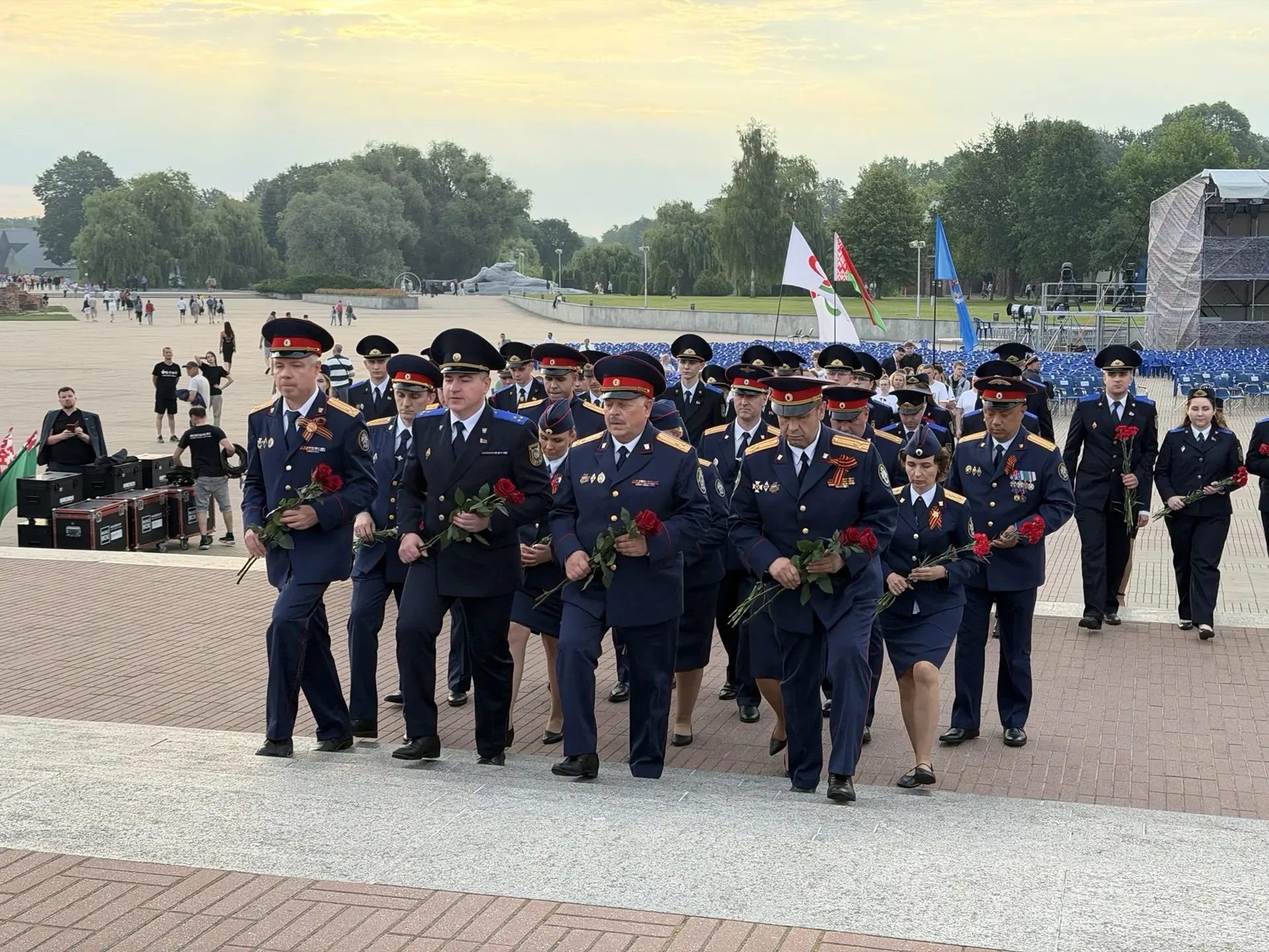 В составе делегации Следственного комитета Российской Федерации представитель СУ СК Рос...