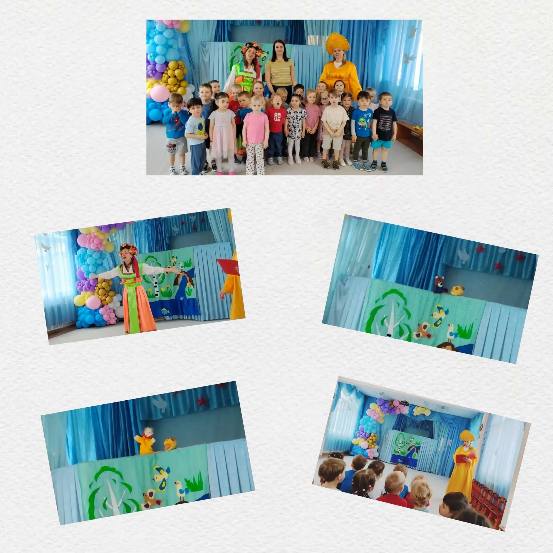 🎭Кукольный театр в гостях у малышей🎭