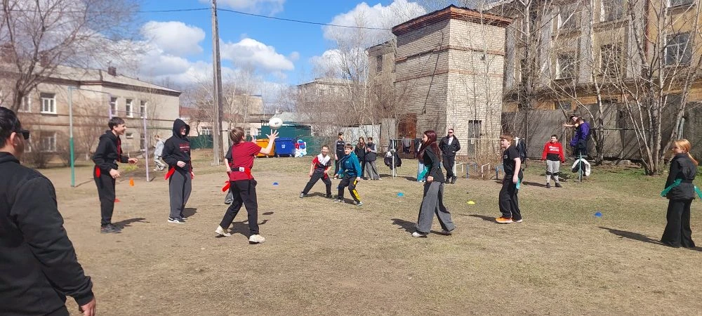 💥 В данный нашей школе  проходят соревнования по рэгби среди обучающихся 5-6 классов 🏉🏈