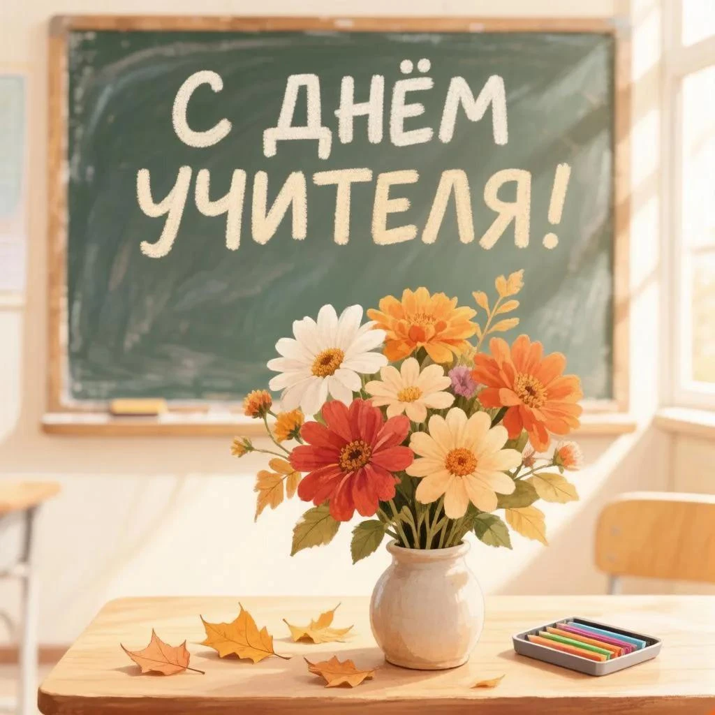 🎊С Днём учителя!