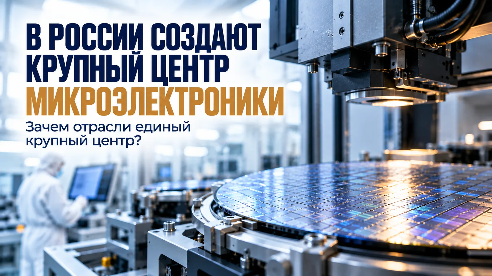 🇷🇺В России создают Объединенную микроэлектронную компанию. Зачем отрасли единый крупн...