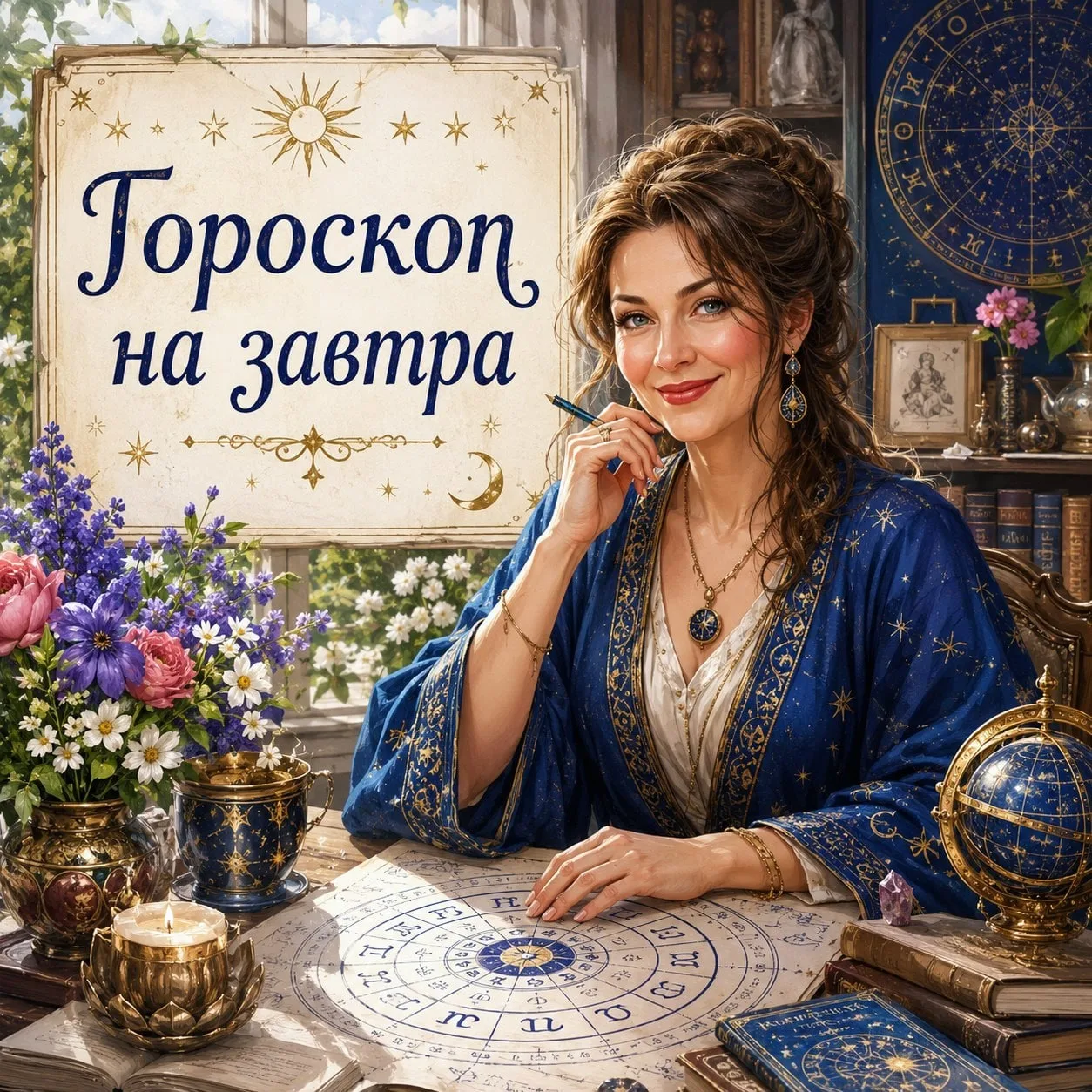 ✨ Гороскоп на понедельник 25 мая ✨  Завтра звёзды советуют беречь своё душевное равновесие 🌿 Возможн