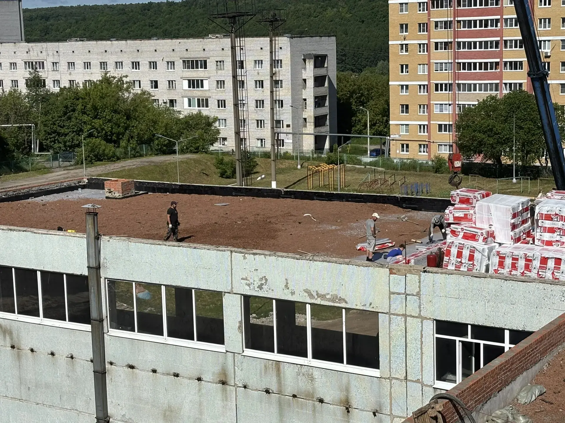 Новости по капитальному ремонту школы!