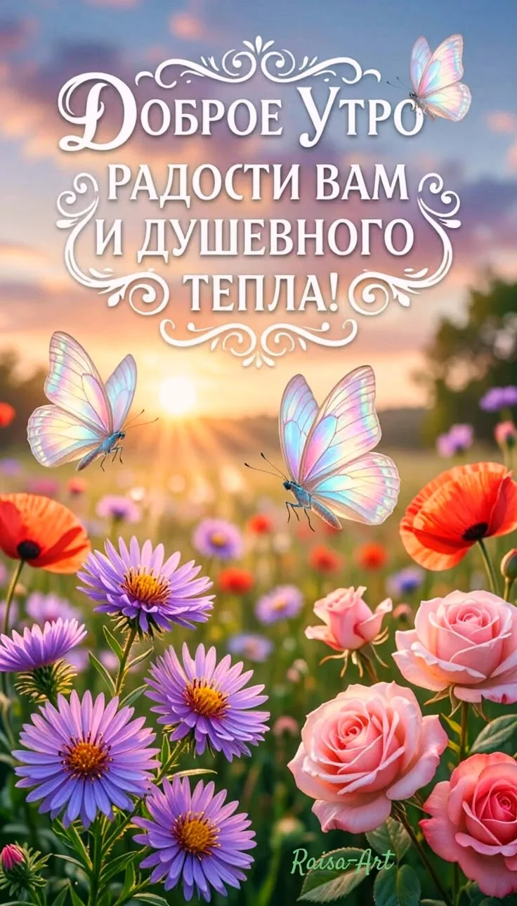 🌞🎉 Чудесного утра! Везения и хорошего настроения!