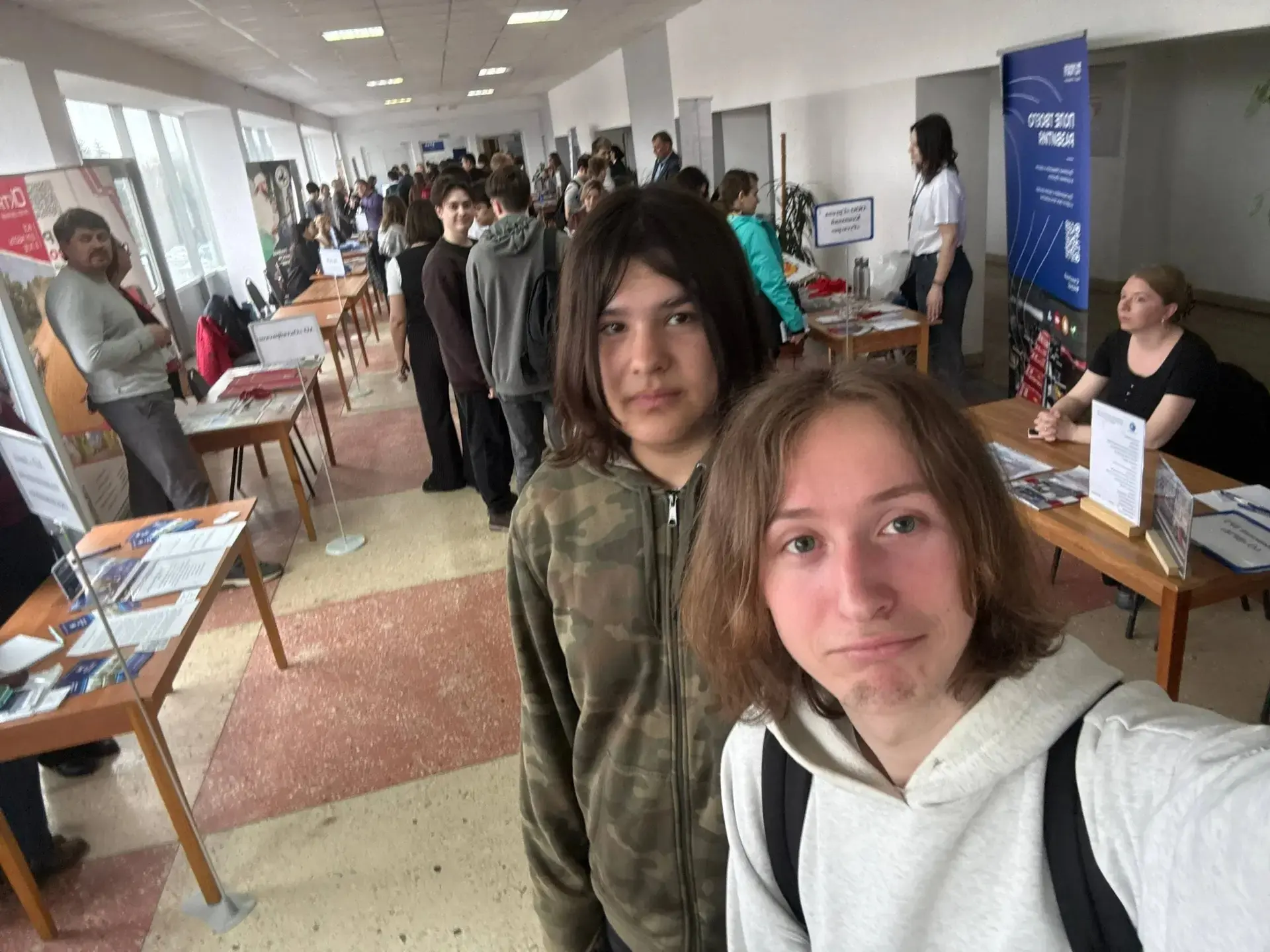 День карьеры ТГТУ - 2026💼  📑 9 апреля студенты Многопрофильного колледжа ТГТУ десантом высадились на