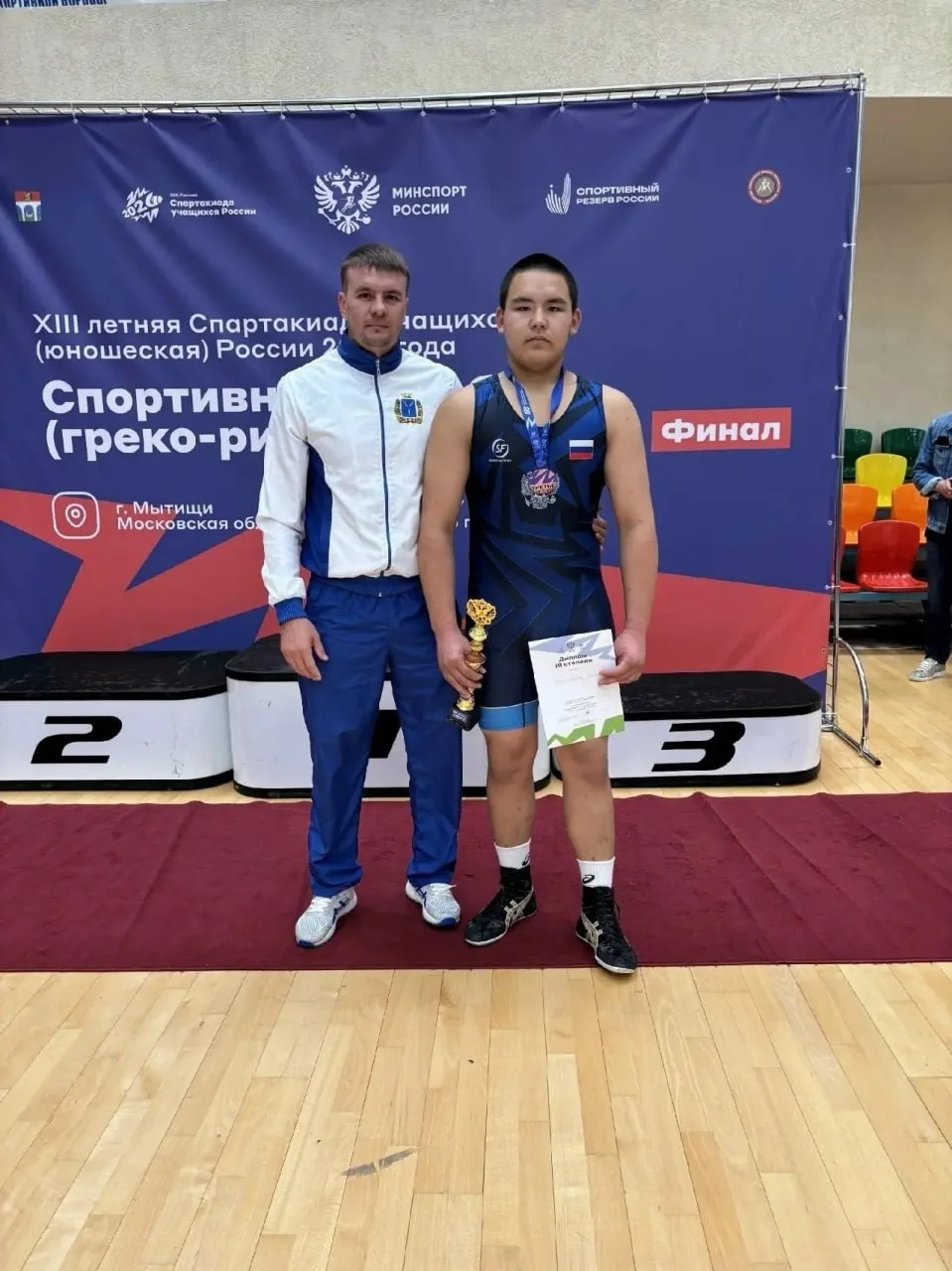 Саратовец завоевал бронзу летней Спартакиады.