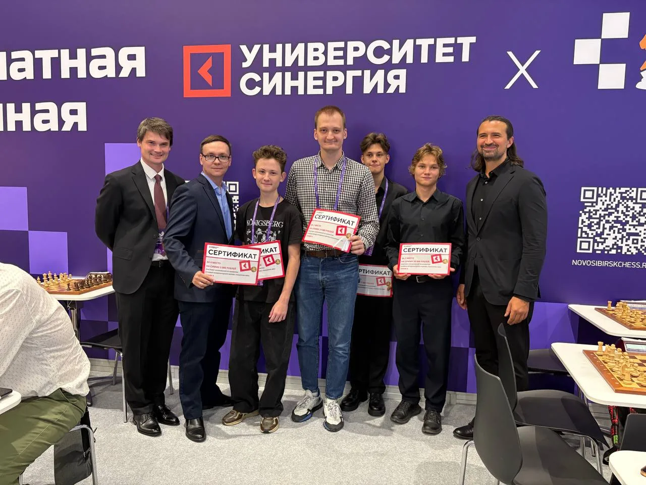 Шахматная гостиная в рамках «Технопрома 2026» проходила в Новосибирске. Благодаря орган...