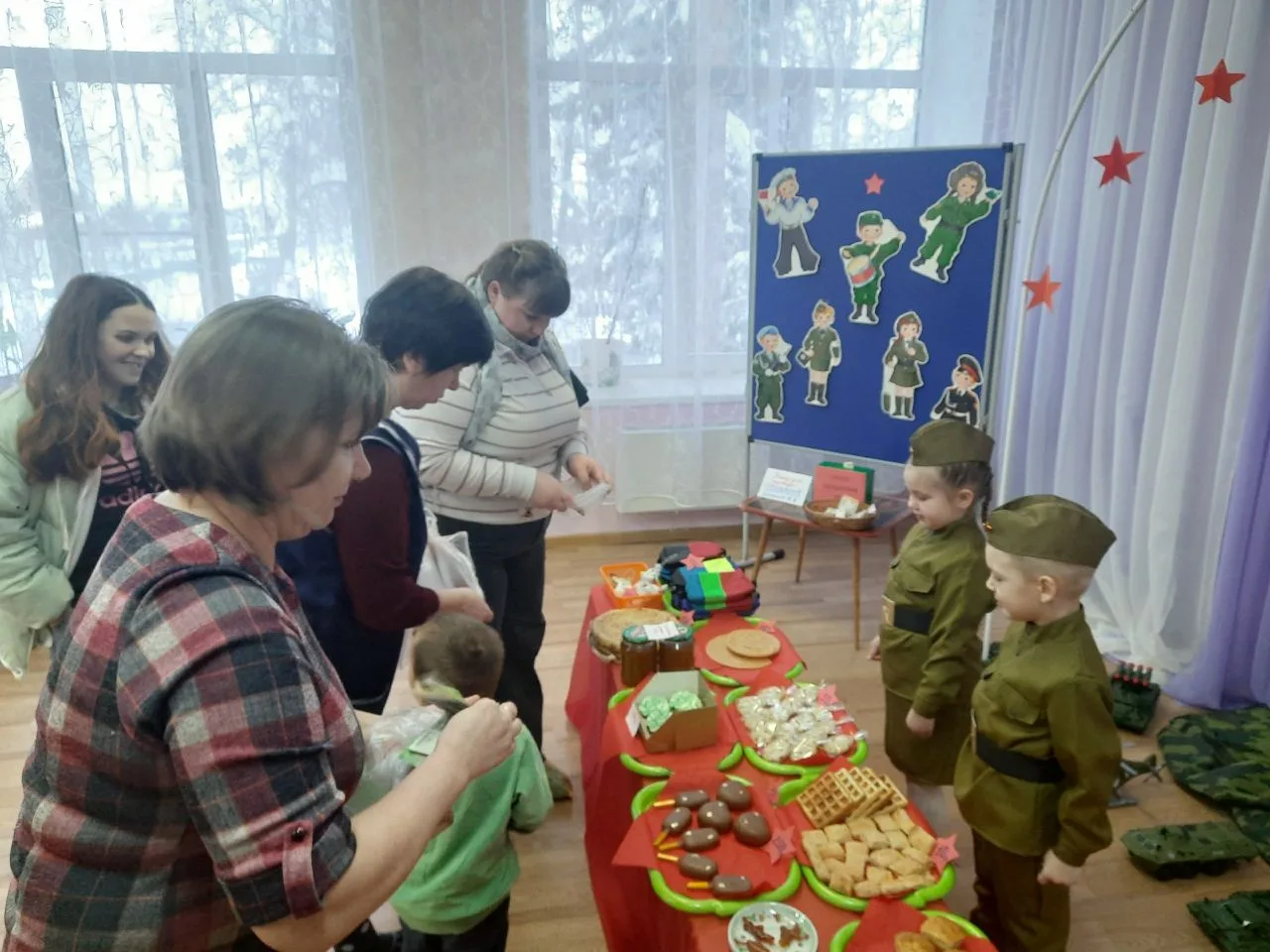 🇷🇺 29 января в нашем детском саду в рамках акции " Тепло солдатских рук" состоялась б...