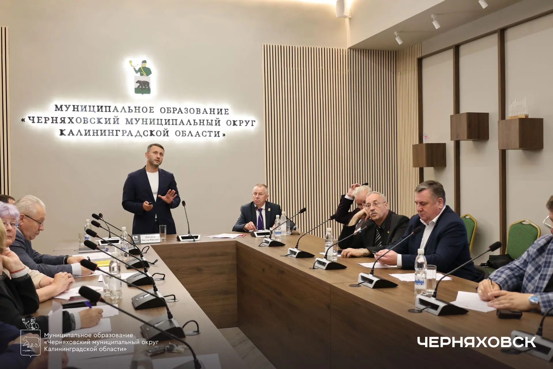 Сегодня в Черняховске состоялось заседание Ассоциации «Совет муниципальных образований Калининградск