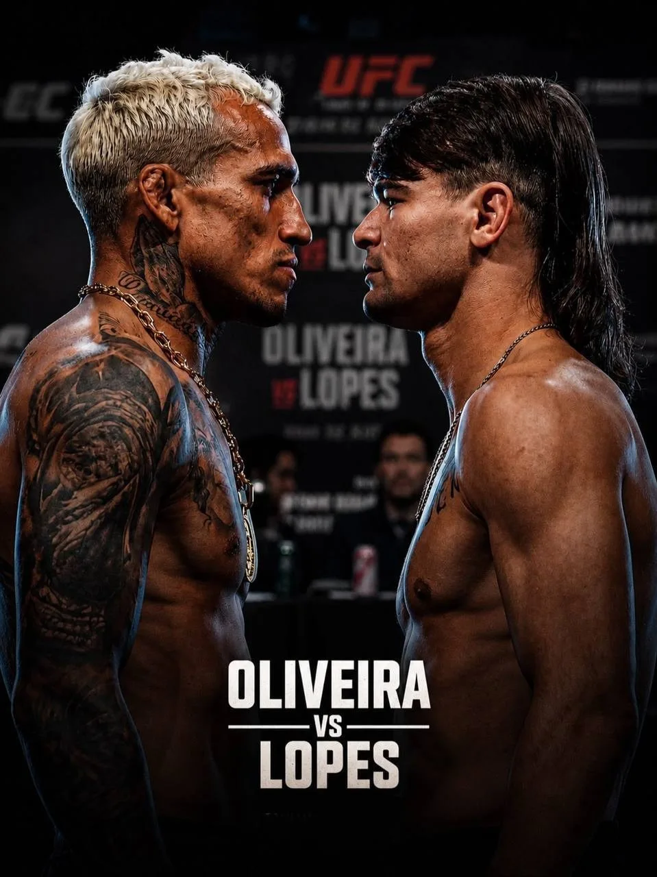 ⚡️Чарльз Оливейра vs Диего Лопес на #UFC335