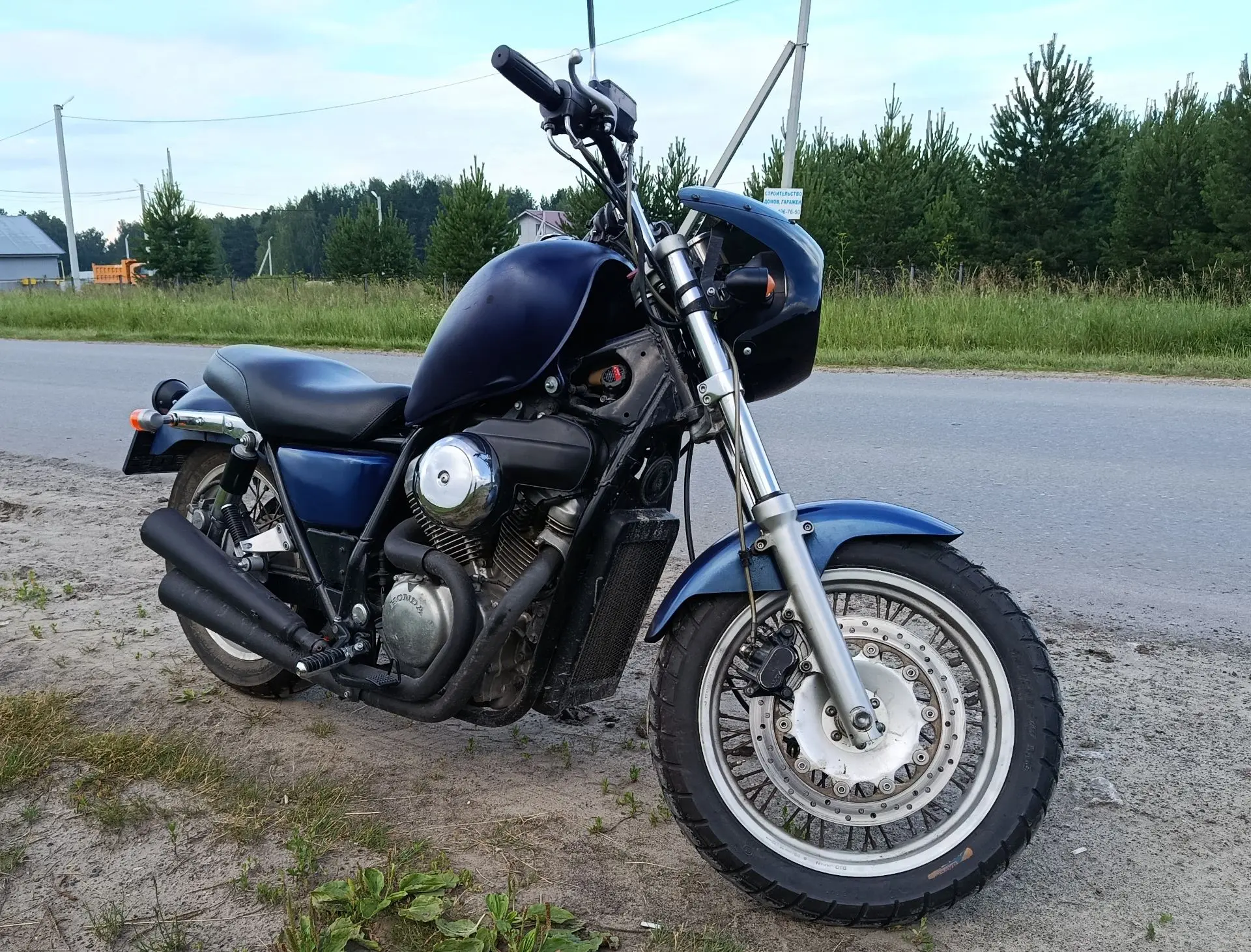 Продам свой байк . Honda vrx 400 1996 г в .