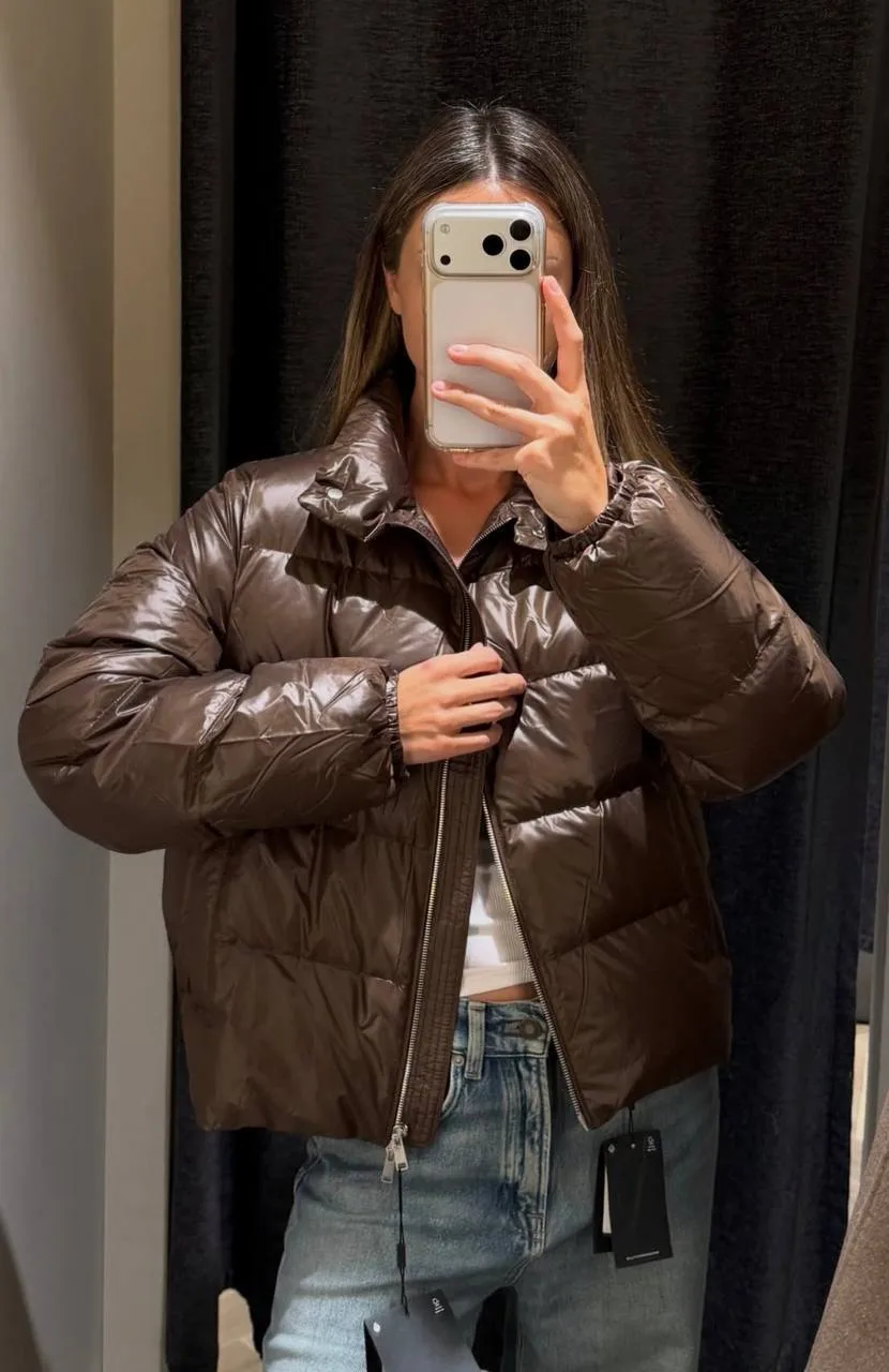 Еще одна новинка 🍂 пуховик MASSIMO DUTTI на прохладную осень 💔🍂