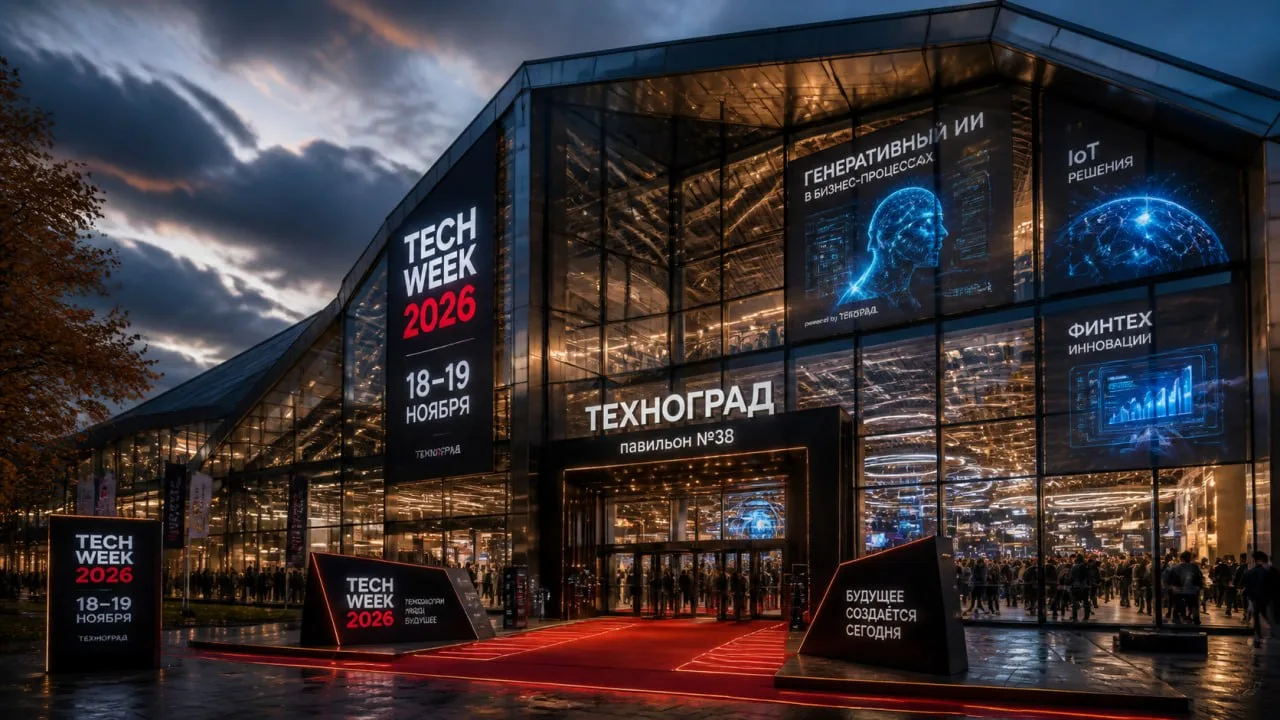 ✅ TECH WEEK 2026 на ВДНХ