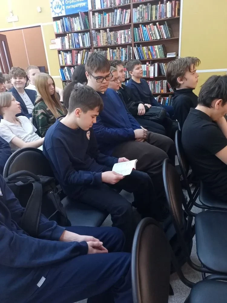 📚 16 марта учащиеся 7и класса вновь посетили библиотеку имени Б. Богаткова, чтобы больше узнать о на