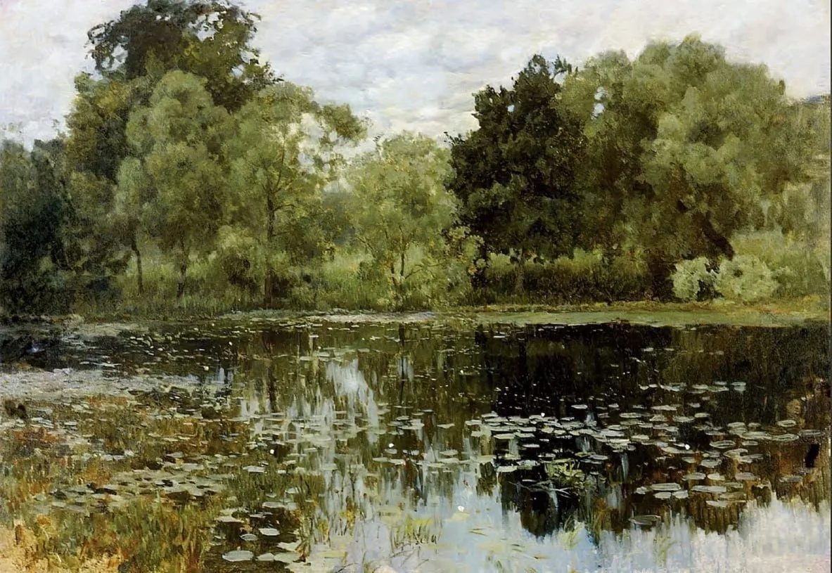 «Заросший пруд», 1887 г.