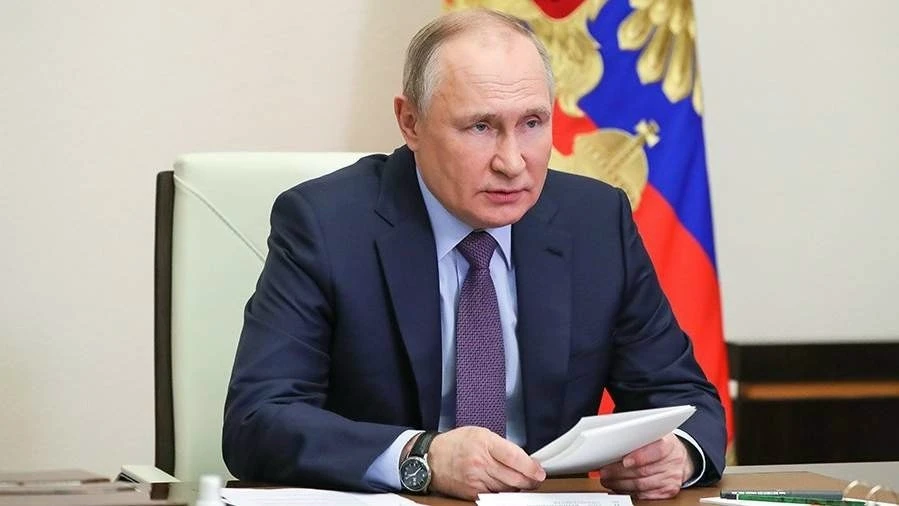 ⚡️В.Путин на заседании коллегии ФСБ поручил усилить защиту Государственной границы Росс...