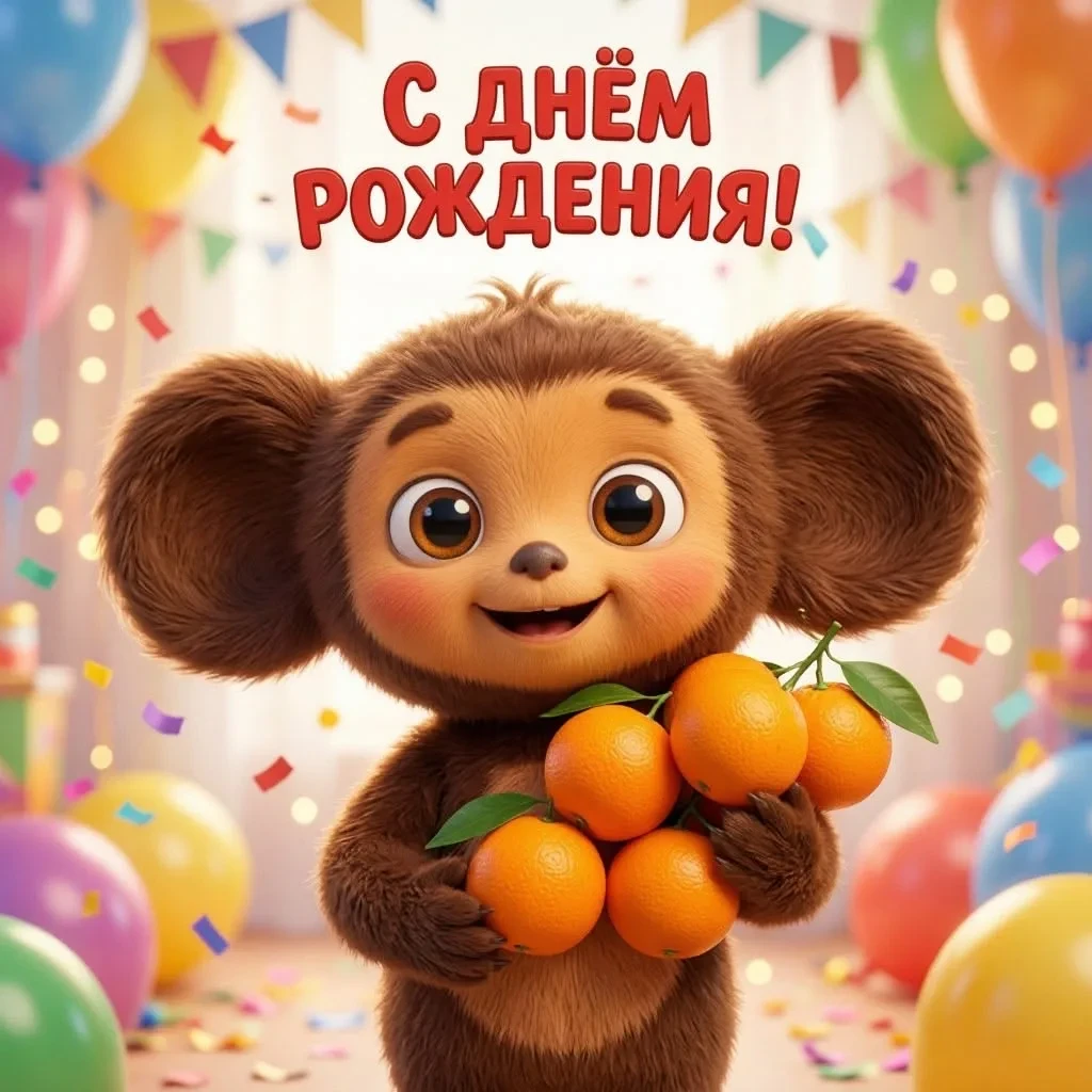 🎊20 августа день рождения Чебурашки!