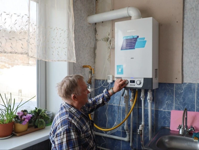 🔥 В Чапаево ещё одна семья перешла на газ - и уже оценила все преимущества.  🏠 Сергей и Нина Гордопо