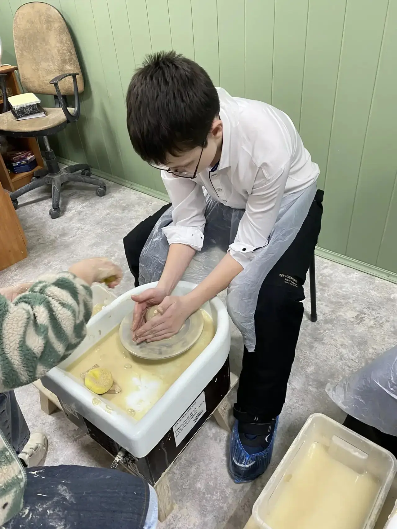 🤲👩‍🎨6 «В» класс вместе с классным руководителем Пащенко Мариной Олеговной постели мастер-класс в Сту