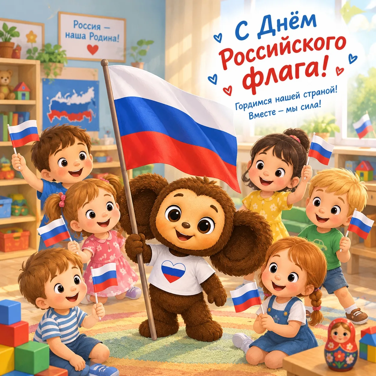 🇷🇺 С Днём Государственного флага Российской Федерации! 🇷🇺