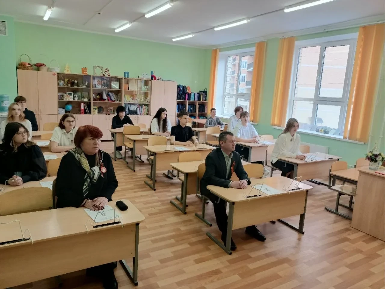 🇷🇺«Диктант Победы»   Сегодня, 24 апреля 2026 года, наша школа стала официальной площадкой  проведени