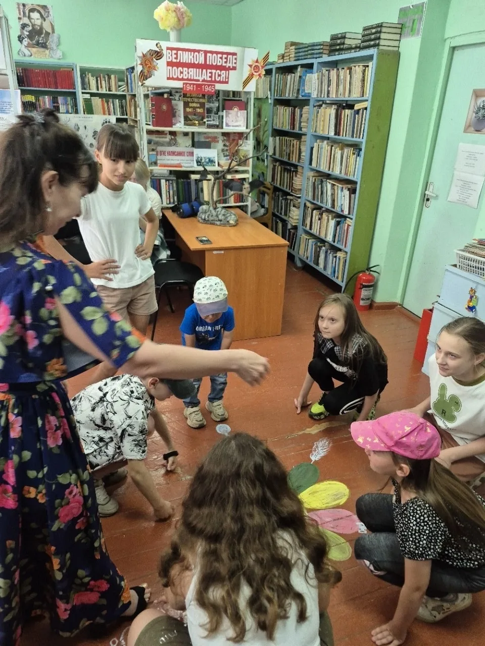 🔵Новости с пришкольного оздоровительного лагеря " Орлята".

Сегодня в сельской библиотеке для ребят