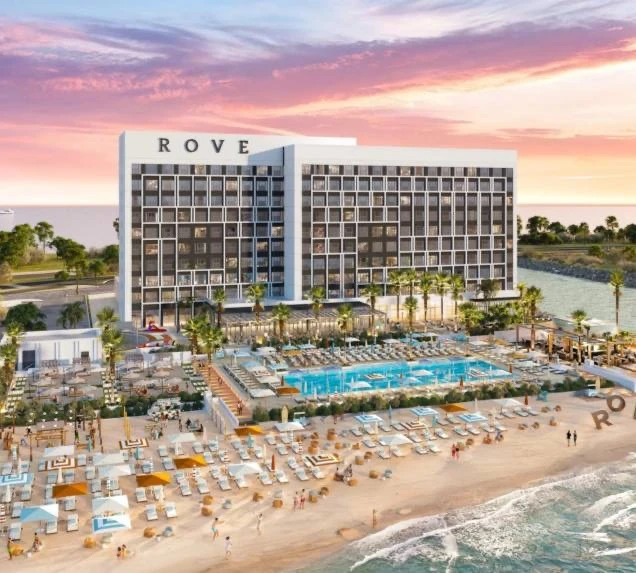Rove Al Marjan Island 3* - новый отель в Рас-эль-Хайме в 50 м от моря, с прекрасным соо...