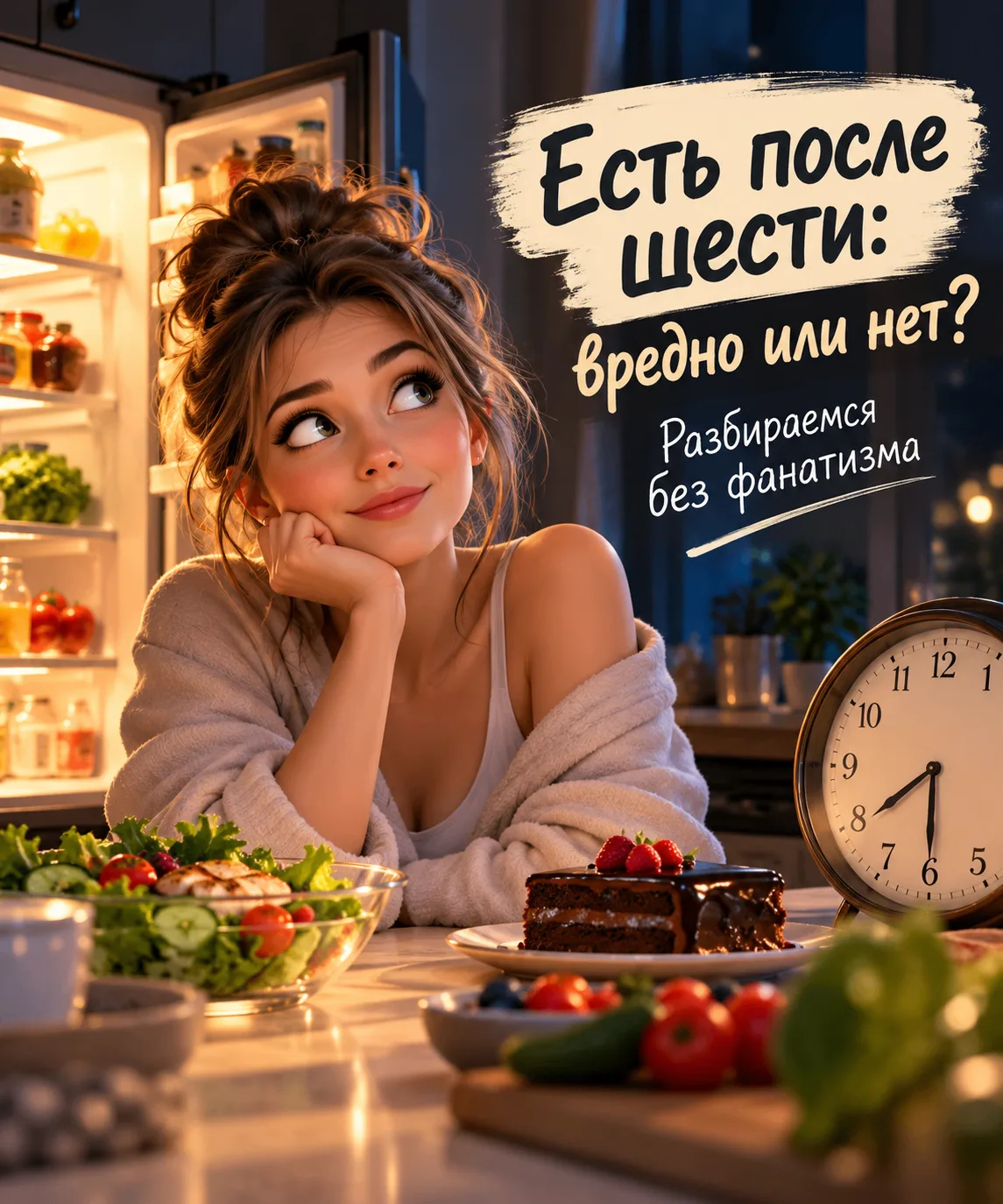 «Не есть после шести!» — эту фразу мы слышали тысячу раз. От мамы, от подруги, из интер...
