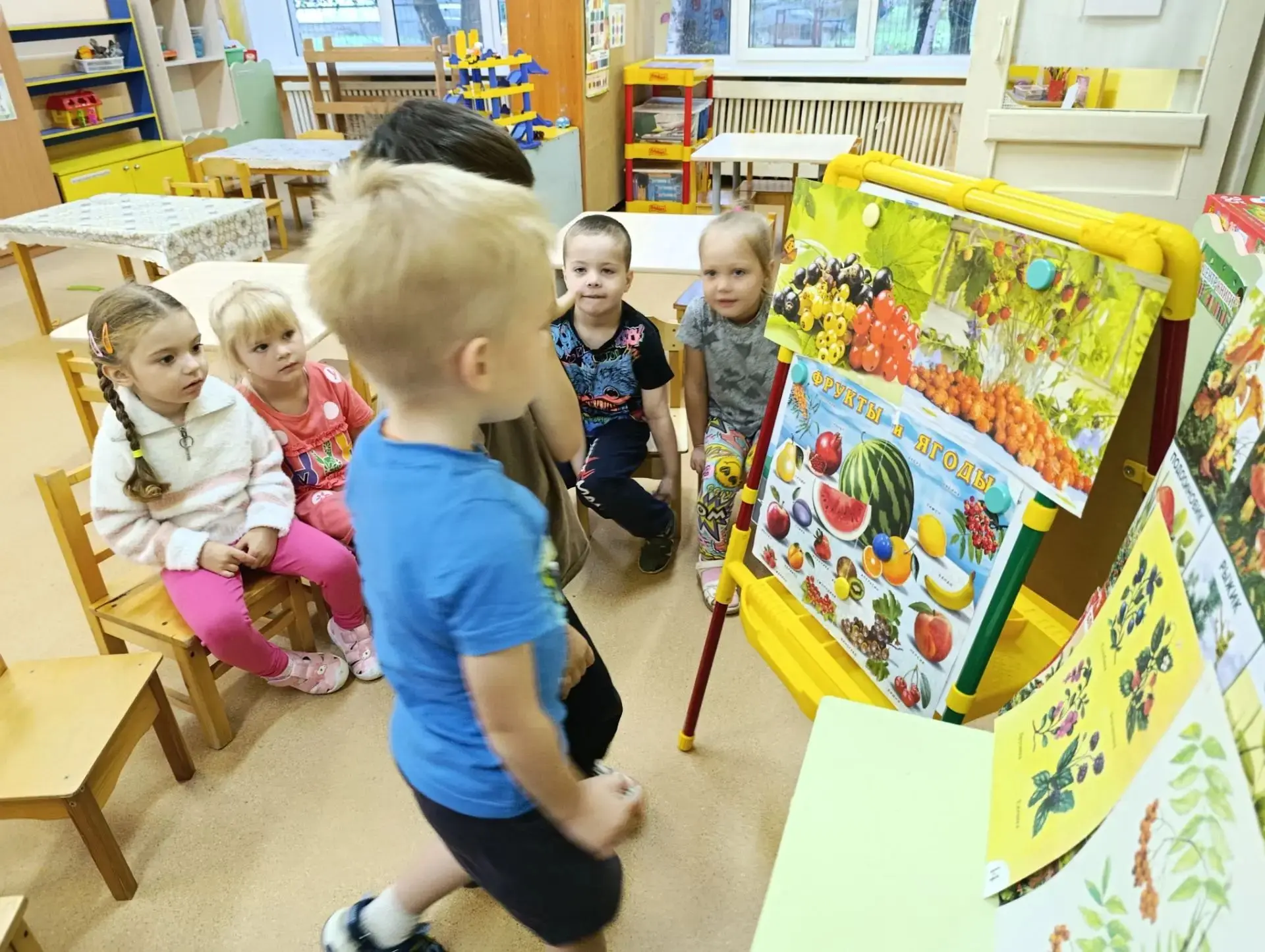 В группе №4 "Звездочки"