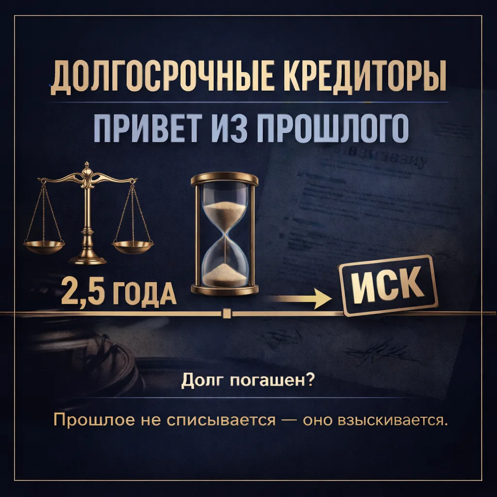 Долгосрочные кредиторы. Или привет из прошлого.