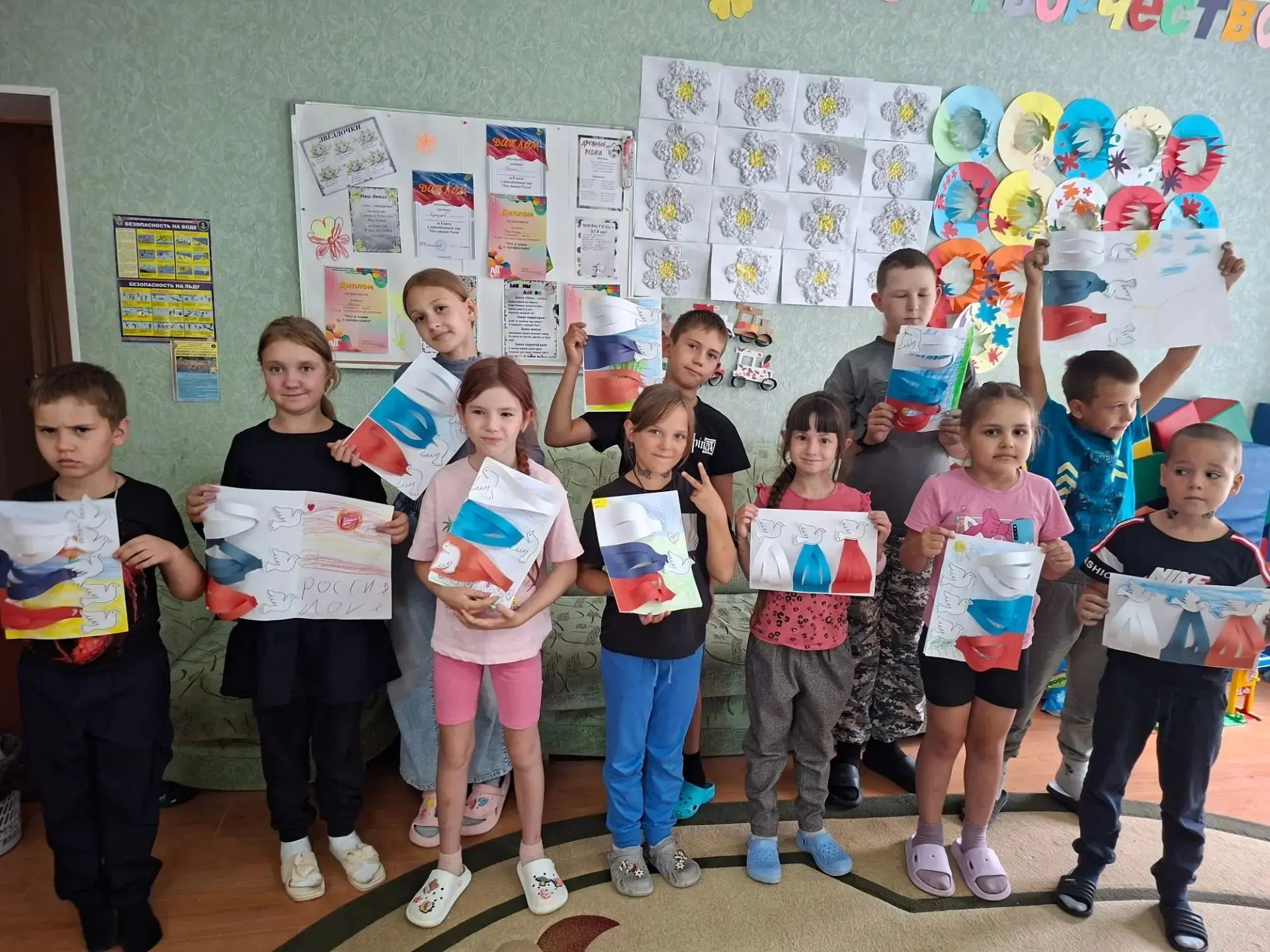 🇷🇺 Мастер-класс «Флаг России – наши сердца» ❤