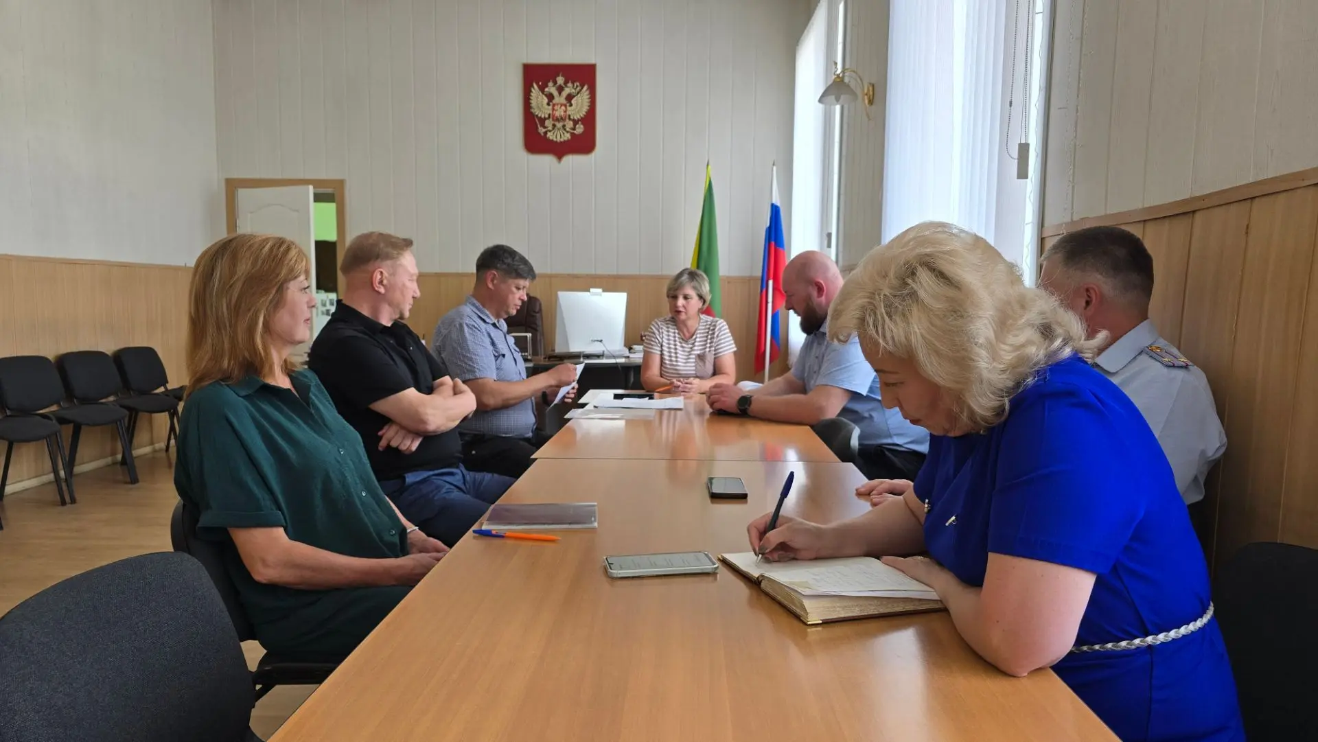В минувшие дни в администрации округа состоялось заседание Комиссии по предупреждению и ликвидации ч