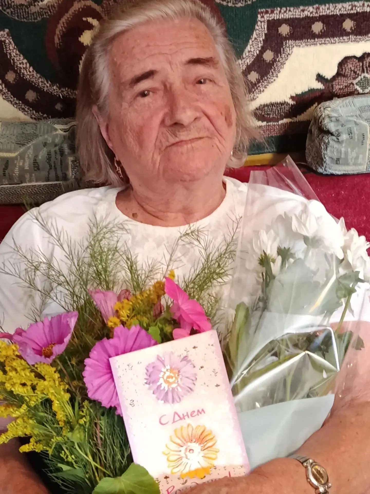 5 сентября отметила свой 90-летний юбилей жительница д. Коровново Гец Антонина Александ...
