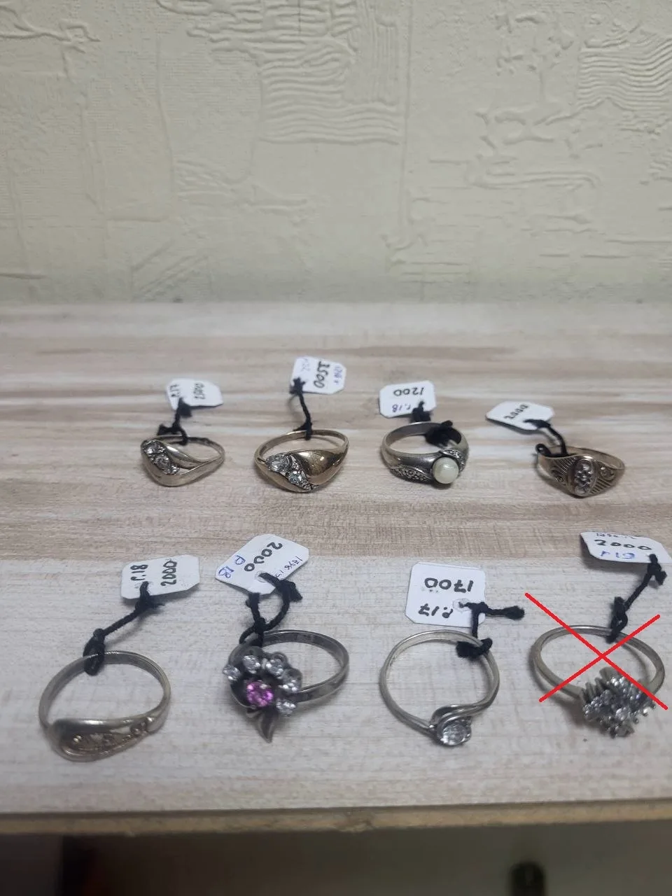 Продам женские серебряные кольца 925-й пробы с камнями, Донецк