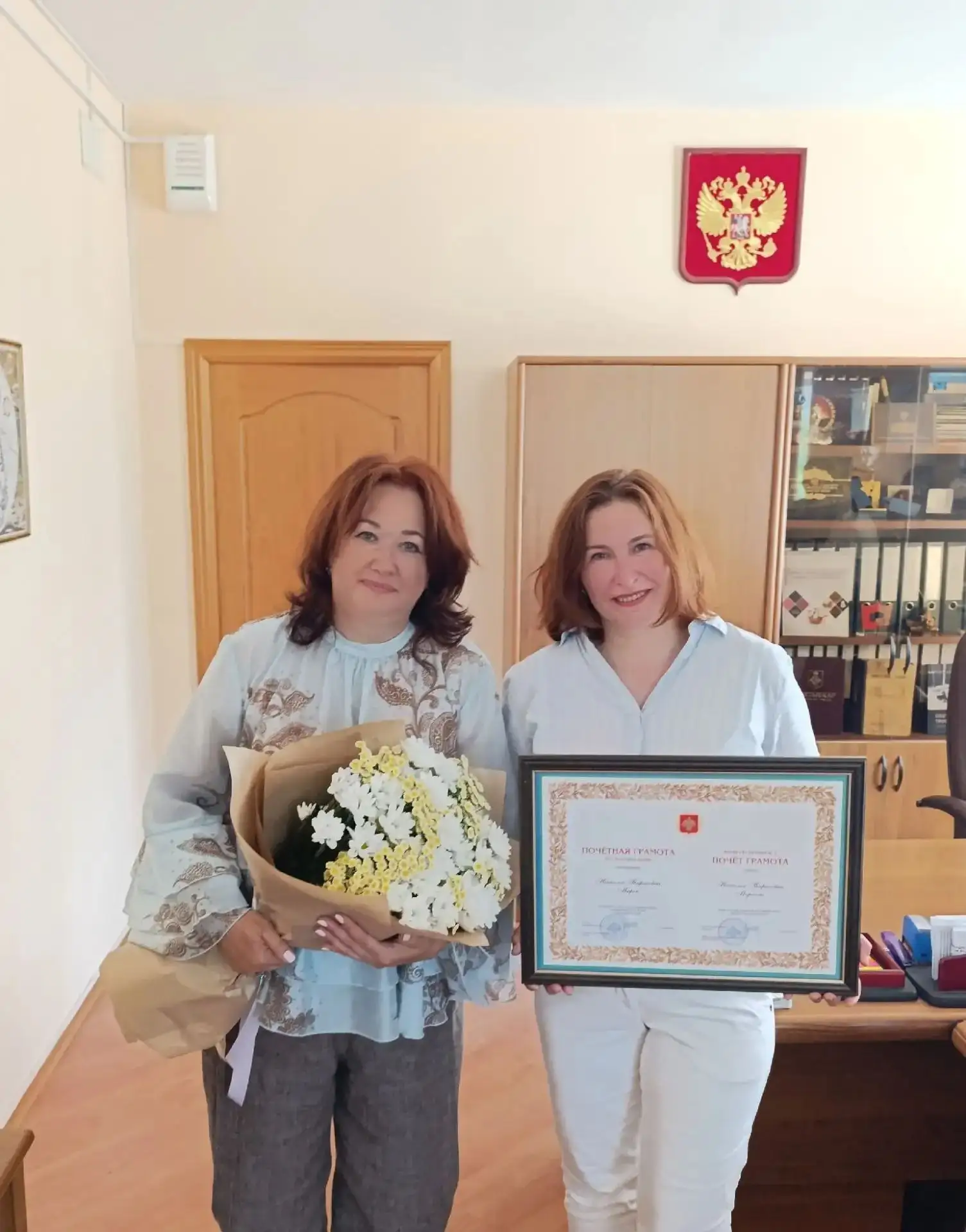✅ Наталья Мирон награждена Почётной грамотой Республики Коми