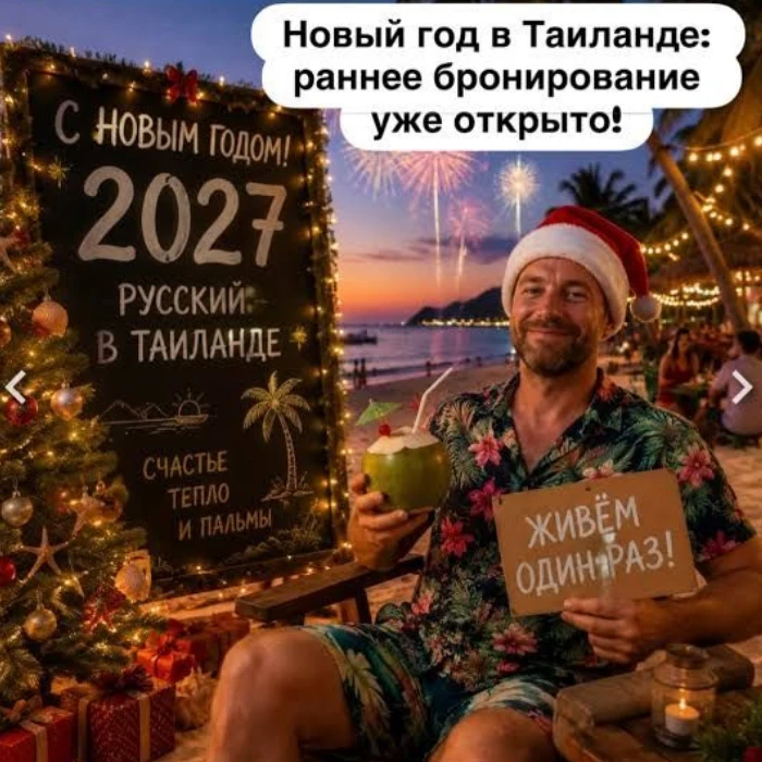 Время бронировать Новогодний Пхукет!