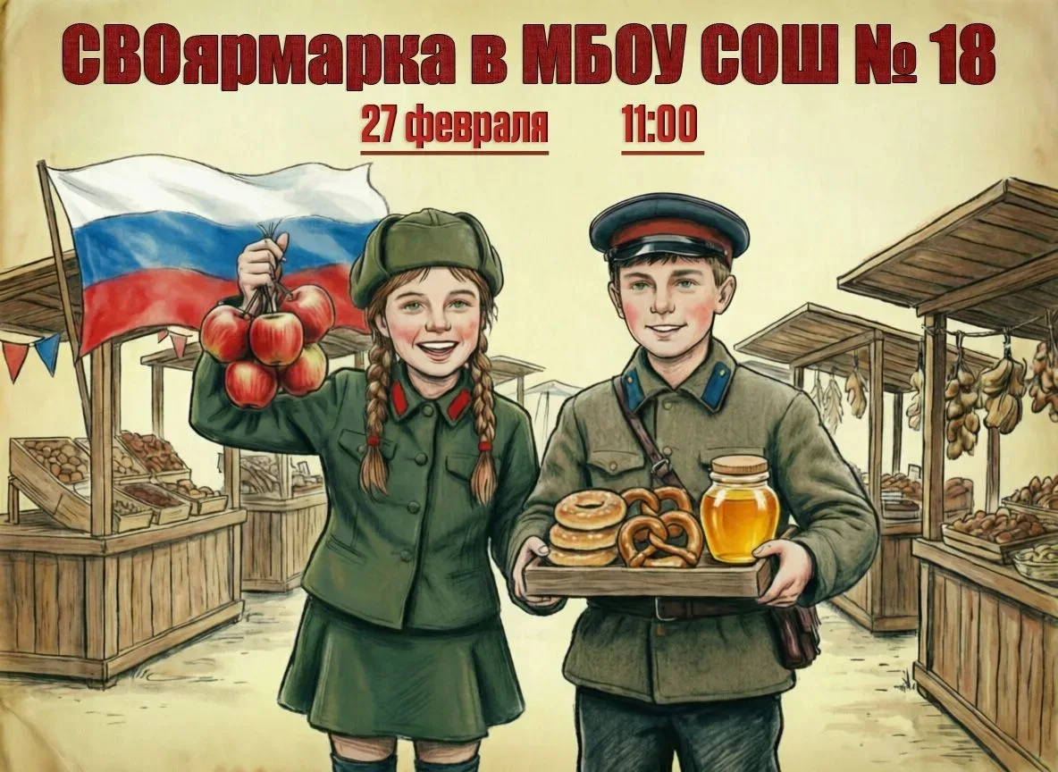 🇷🇺 Школьная благотворительная СВОярмарка  Дорогие ученики нашей школы и их родители!  Уже завтра, в 