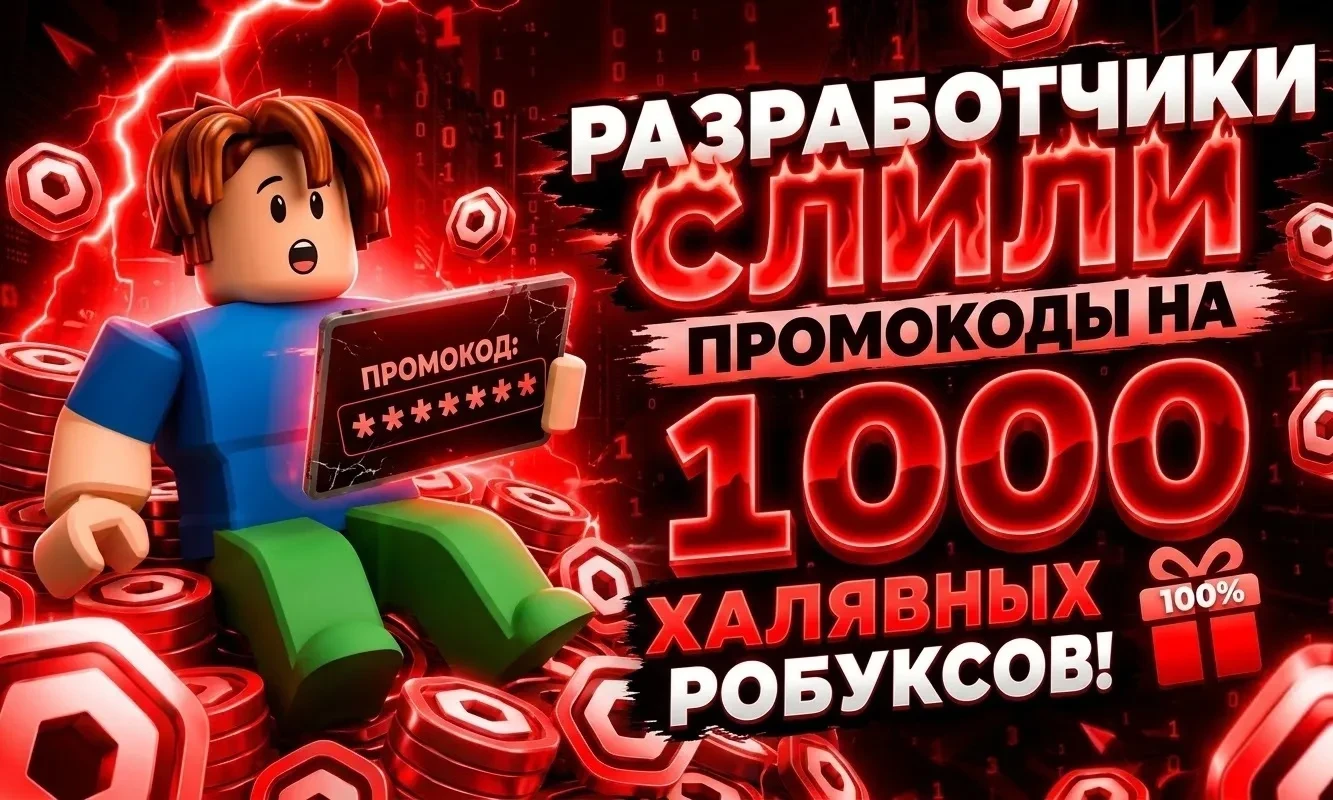 🎉 СЕКРЕТНЫЕ БОНУСЫ НА 1000 РОБУКСОВ