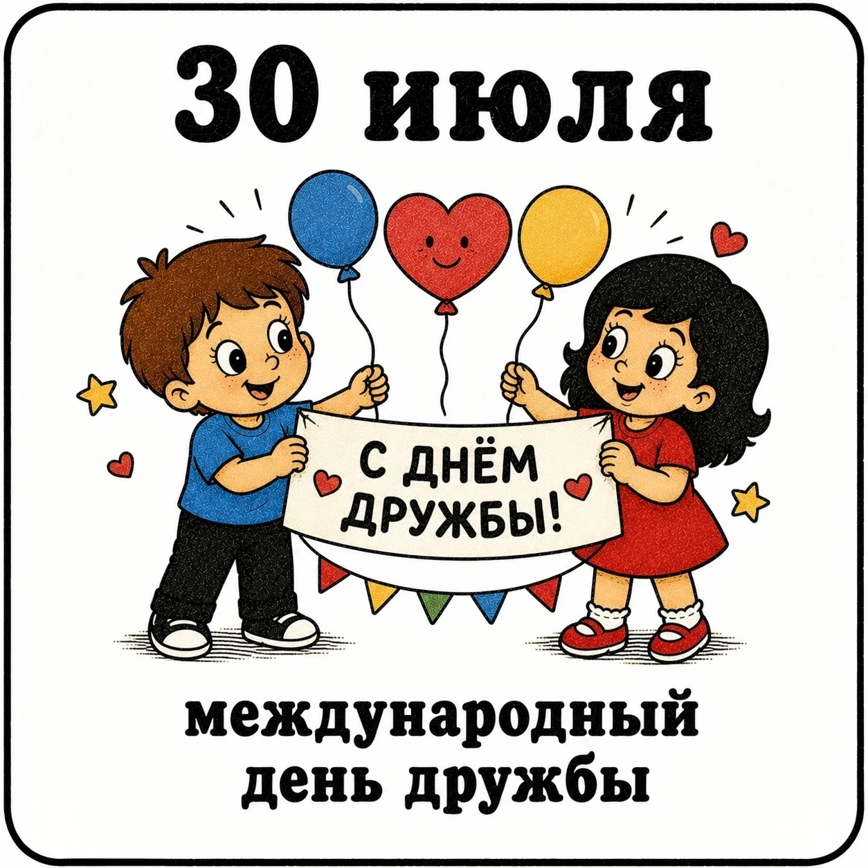 Сегодня - Международный день дружбы! 🎉