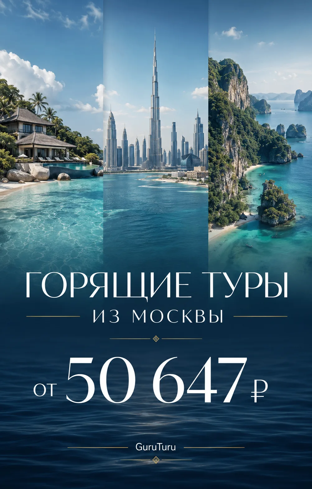 🔥 12 ГОРЯЩИХ ТУРОВ ИЗ МОСКВЫ — ОТ 50 647 ₽