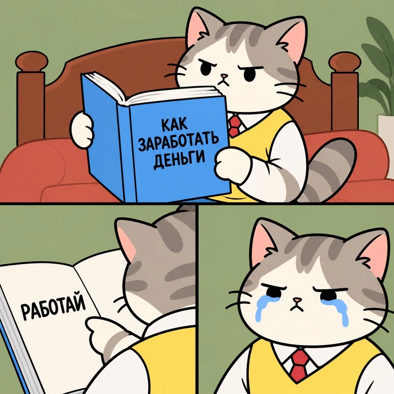 POV: решил повысить финансовую грамотность