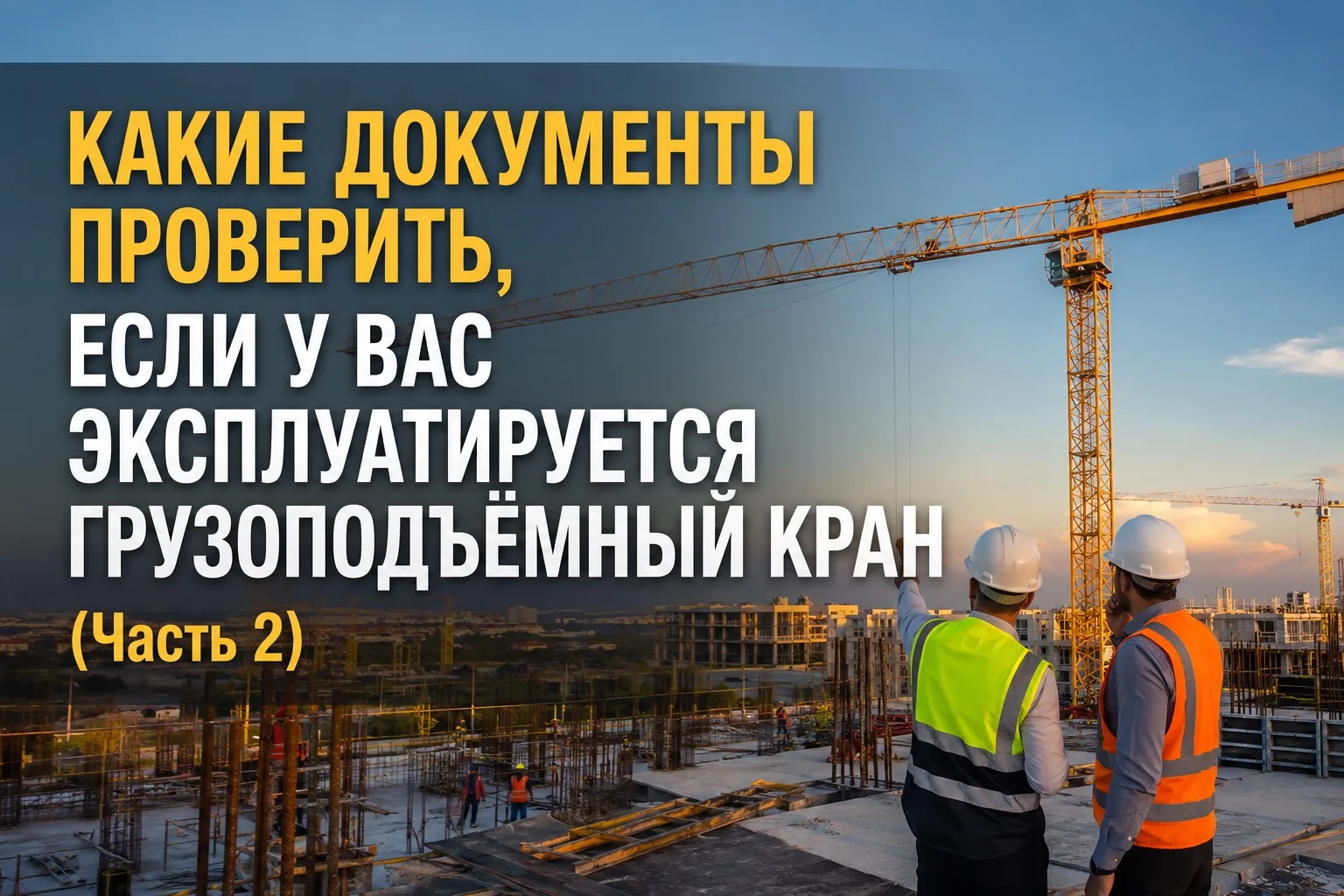 Продолжаем разбирать документы, которые чаще всего проверяет Ростехнадзор.